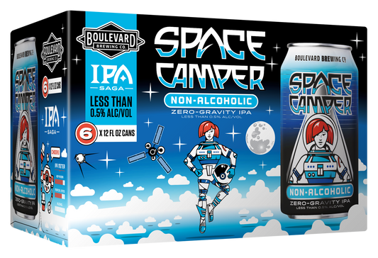 Non-Alcoholic Space Camper Zero-Gravity Six Pack 12 oz. Cans